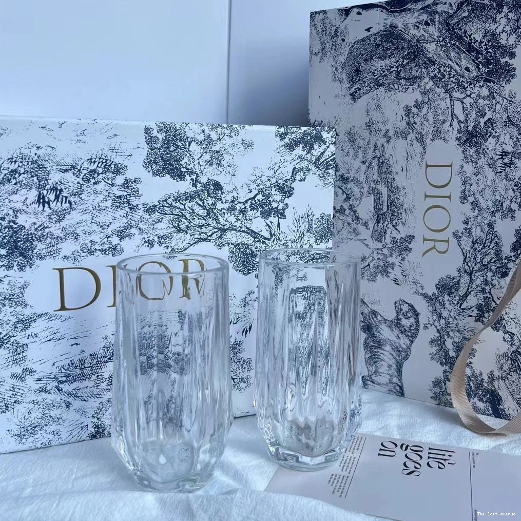 CUP 2 SET CHRISTIAN GLASS 0805